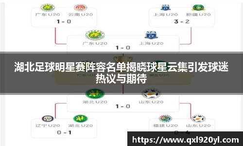 湖北足球明星赛阵容名单揭晓球星云集引发球迷热议与期待
